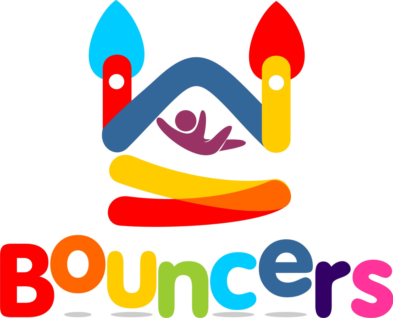 Bouncers Birthday Party Gym and Playground Logo