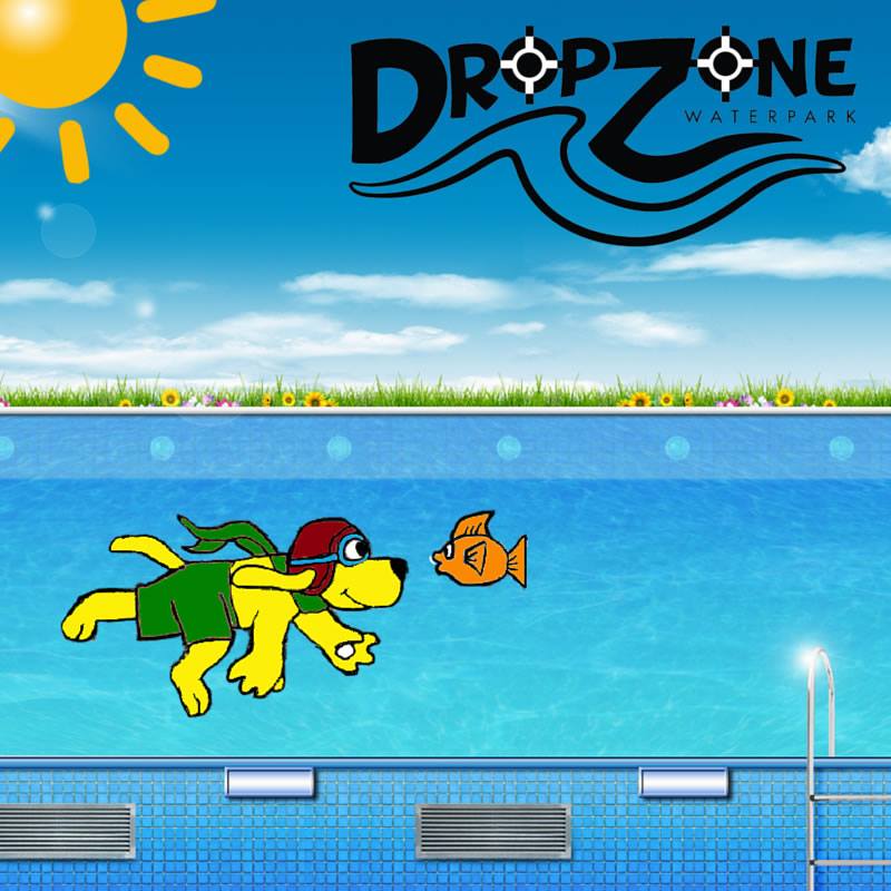 DropZone Waterpark - Logo