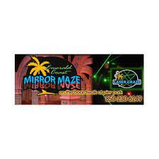 Emerald Coast Mirror Maze & Laser Craze - Logo
