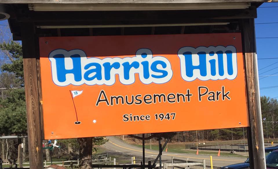 Harris Hill Amusement Park Logo