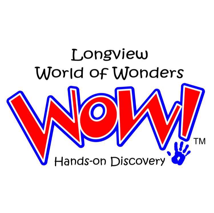 longview world of wonders - Logo