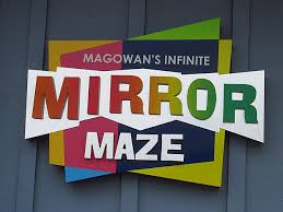 Magowan's Infinite Mirror Maze Logo