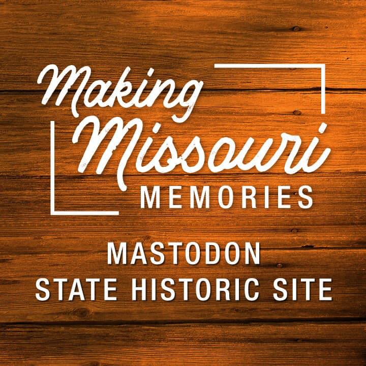 Mastodon State Historic Site Logo