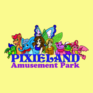 Pixieland Amusement Park Logo