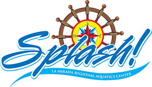 Splash! La Mirada Regional Aquatics Center Logo
