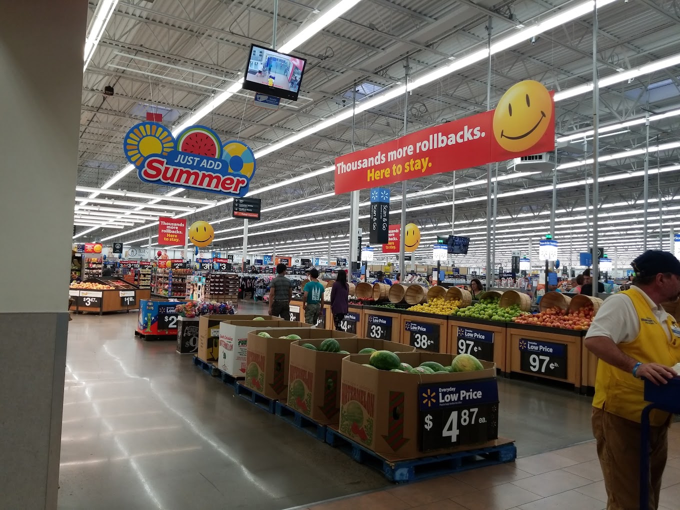 Walmart Supercenter Shopping | Supermarket