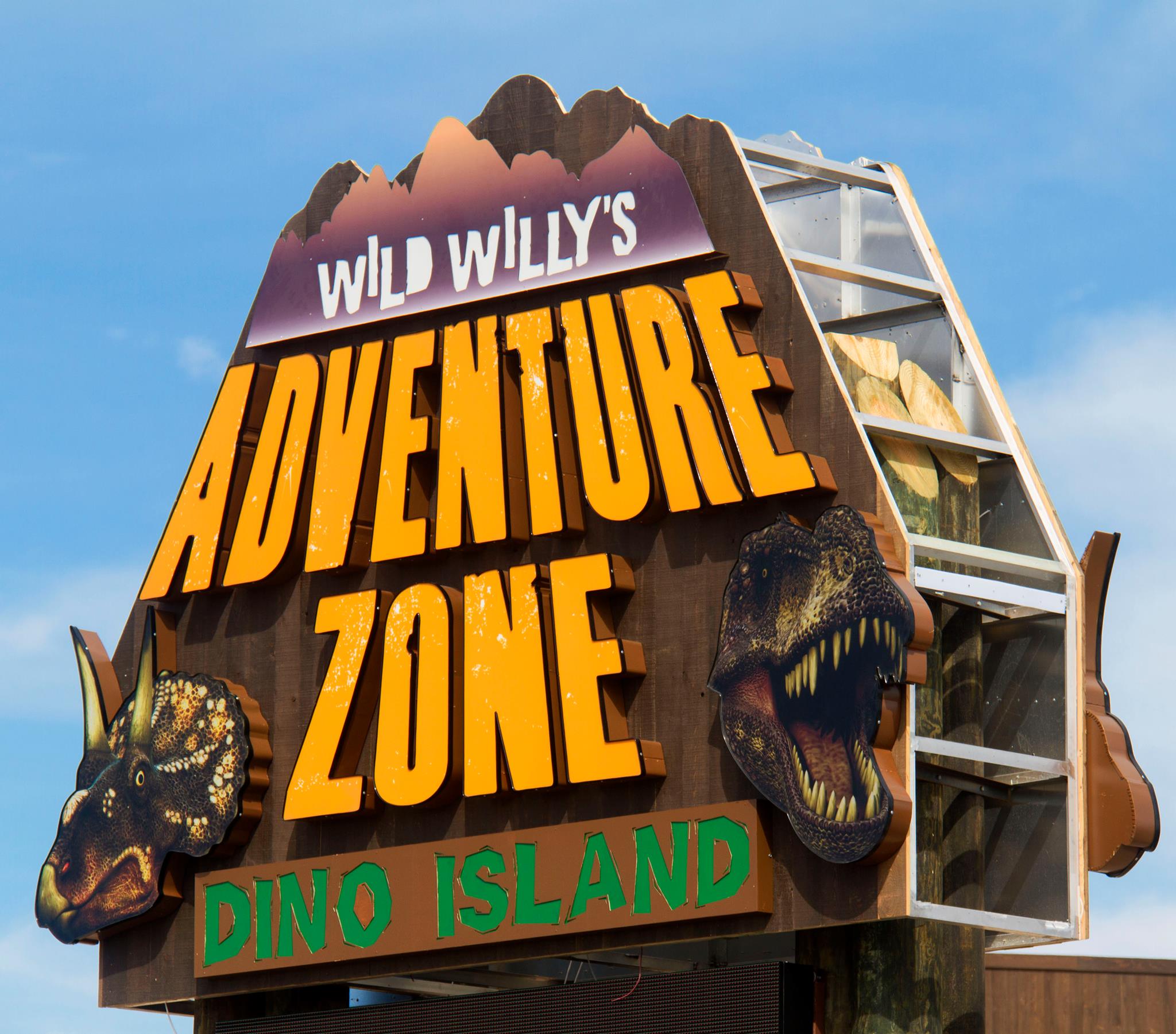 Wild Willy's Adventure Zone Logo